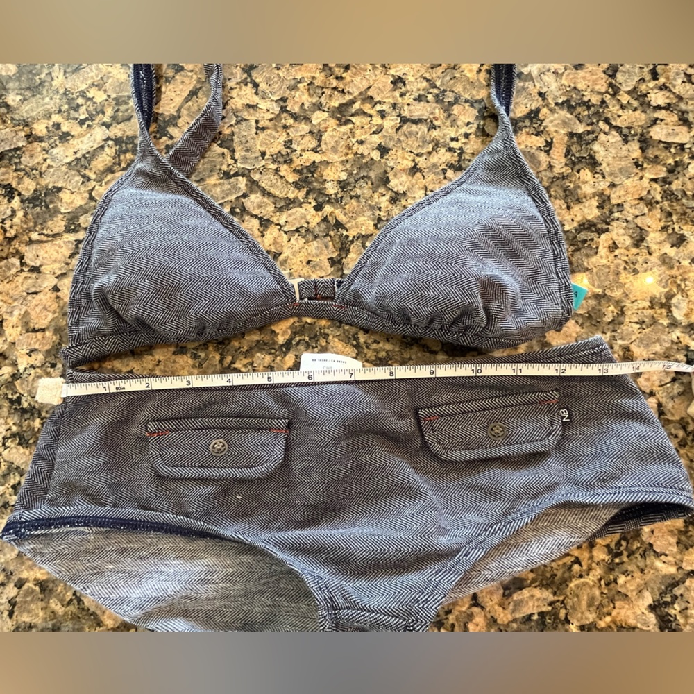Denim Blue Bikini Size XS or S - Picture 6 of 9